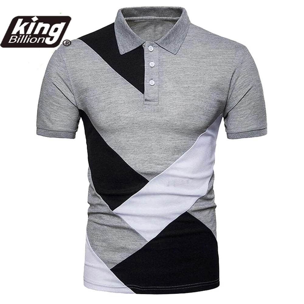 King Billion Men’s Polo Shirt - Short Sleeve Casual Summer Streetwear - Buy Center US