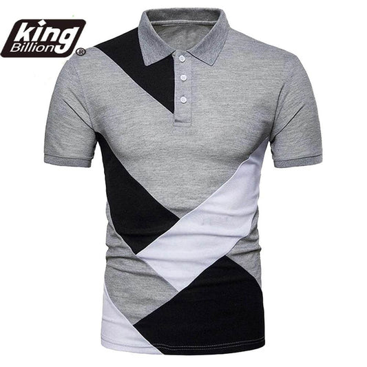 King Billion Men’s Polo Shirt - Short Sleeve Casual Summer Streetwear - Buy Center US