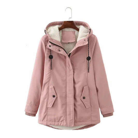 Kalenmos Women's Thick Warm Parka Coat - Casual Winter Jacket - Buy Center US