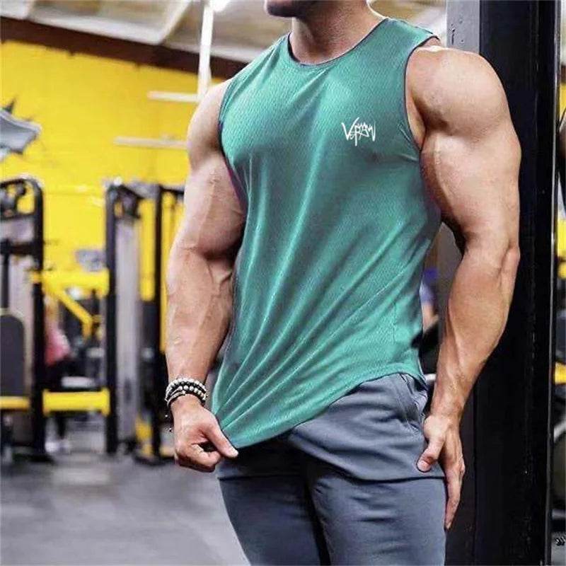 RUASPV Men's Gym Tank Tops - Quick-Drying, Casual Sleeveless Shirts - Buy Center US