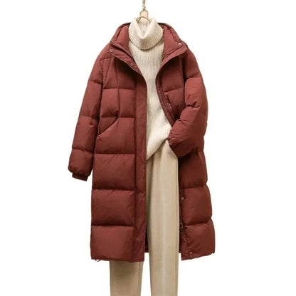 2024 Women's Winter Duck Down Coat - Warm & Stylish Puffer Jacket - Buy Center US