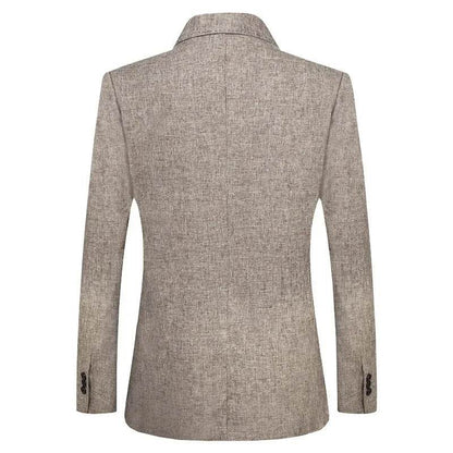 Spring Summer Men's Slim Fit Blazer - Smart Casual Business Jacket - Buy Center US