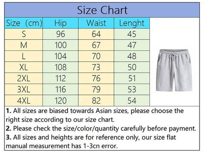 Comfortable Men's Sport Shorts - Casual Summer Jogging Trousers - Buy Center US