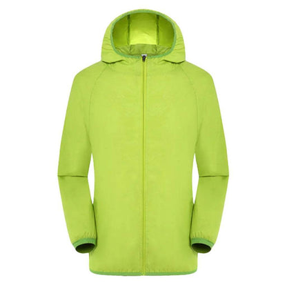Waterproof Camping Rain Jacket - Men's & Women's Quick Dry Windbreaker - Buy Center US