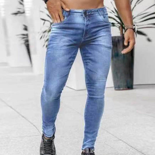 WHooHoo Men's Skinny Stretch Denim Pants - Low Waisted Casual Jeans - Buy Center US