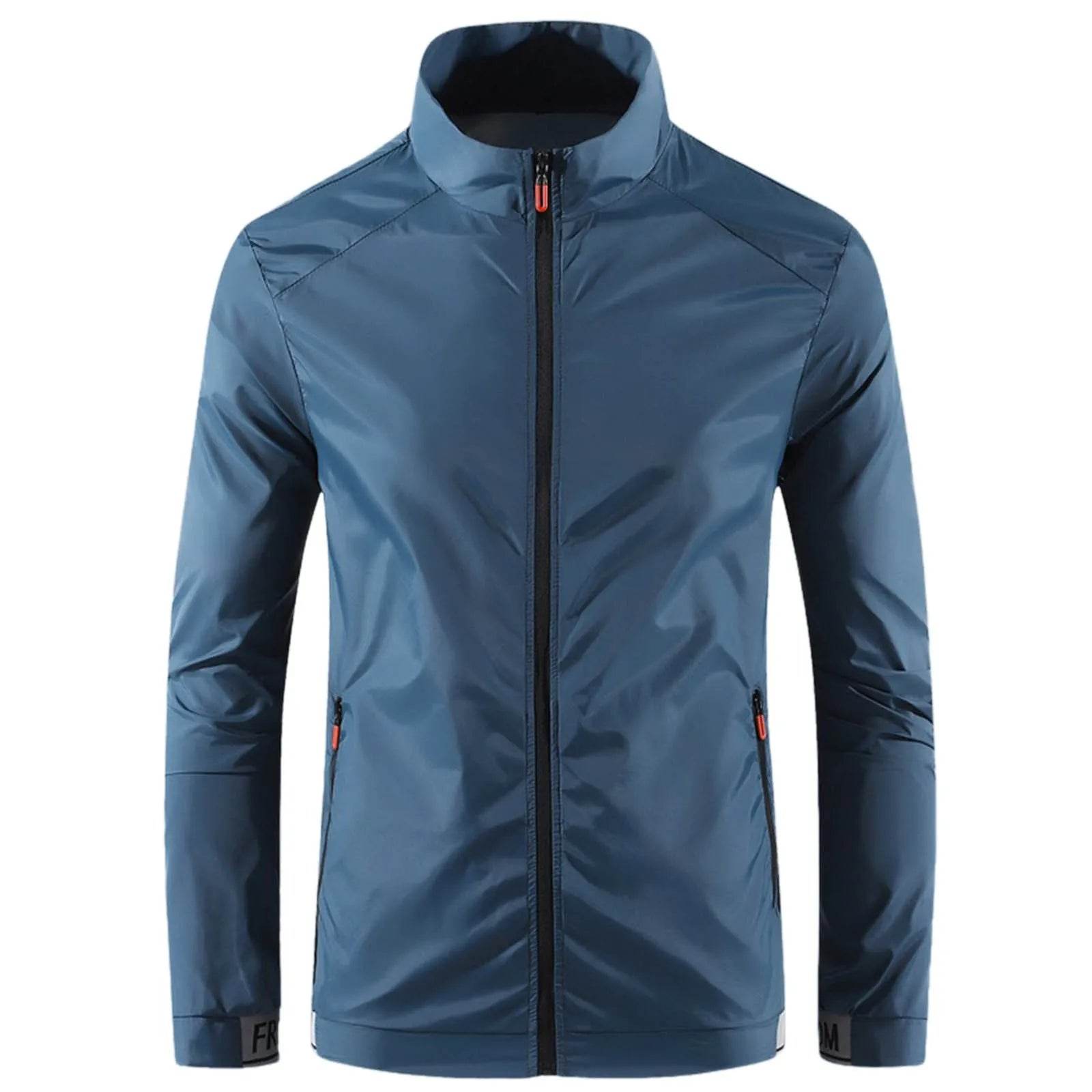 Men's Ice Silk Breathable Jacket - Thin Waterproof Windbreaker for Outdoor Sports - Buy Center US