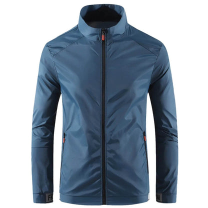 Men's Ice Silk Breathable Jacket - Thin Waterproof Windbreaker for Outdoor Sports - Buy Center US
