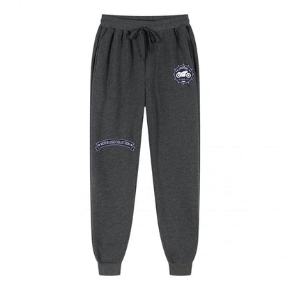 2024 Men's Casual Letter Printed Jogging Sweatpants - Spring & Autumn - Buy Center US