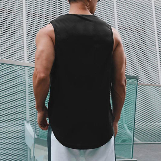 Men's Bodybuilding Stringer Singlet - Spring/Summer Workout Shirt - Buy Center US