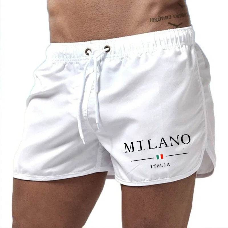 Milan Men's High-Quality Beach Board Shorts - Casual Summer Sports Wear - Buy Center US