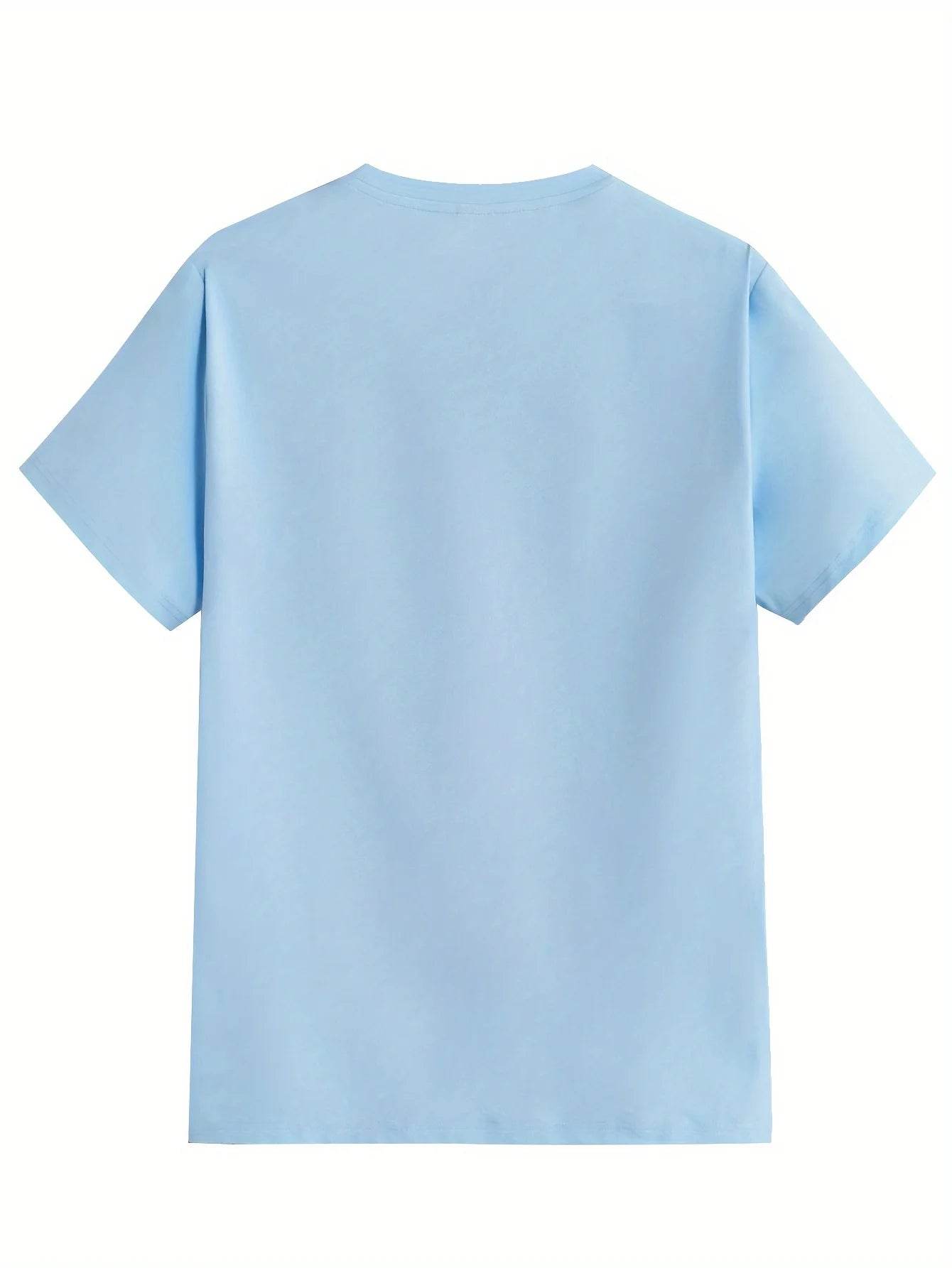 GUILAN Men's Plus Size 100% Cotton Casual T-Shirt - Short Sleeves - Buy Center US