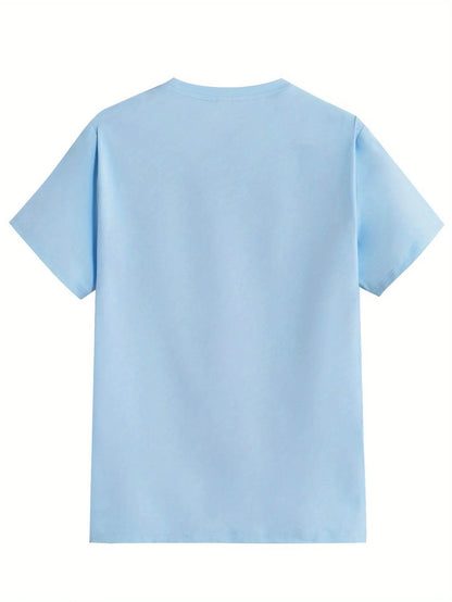 GUILAN Men's Plus Size 100% Cotton Casual T-Shirt - Short Sleeves - Buy Center US