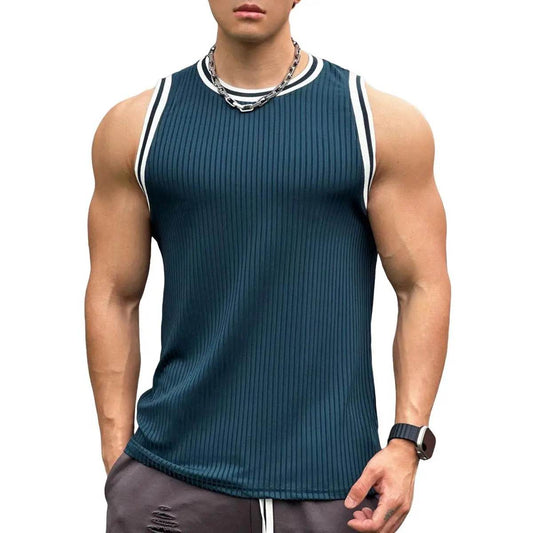 Men's Summer Bodybuilding Tank Tops - Casual Gym Workout Sleeveless Shirt - Buy Center US
