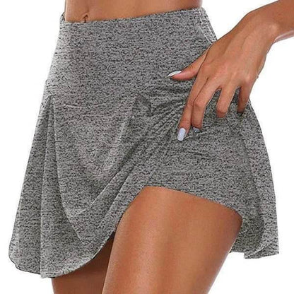Zik Hekiy Women's Tennis Skirt with Shorts - Stretchy Summer Sporty Mini - Buy Center US
