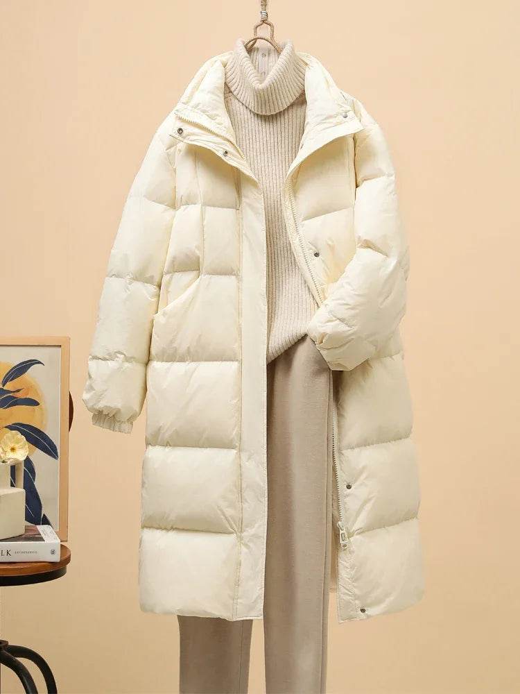 2024 Women's Winter Duck Down Coat - Warm & Stylish Puffer Jacket - Buy Center US