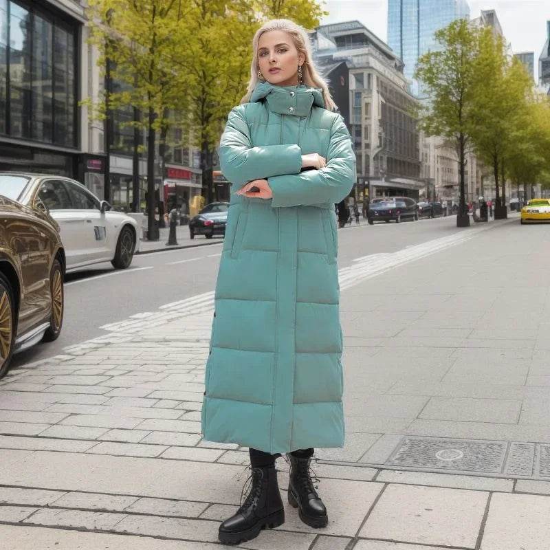 2024 Winter Women’s Hooded Parka Coat - Thick Slim-Fit Style - Buy Center US