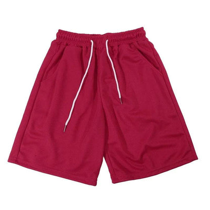 Men's Casual Loose Mesh Gym Shorts - Summer Fitness & Beachwear - Buy Center US