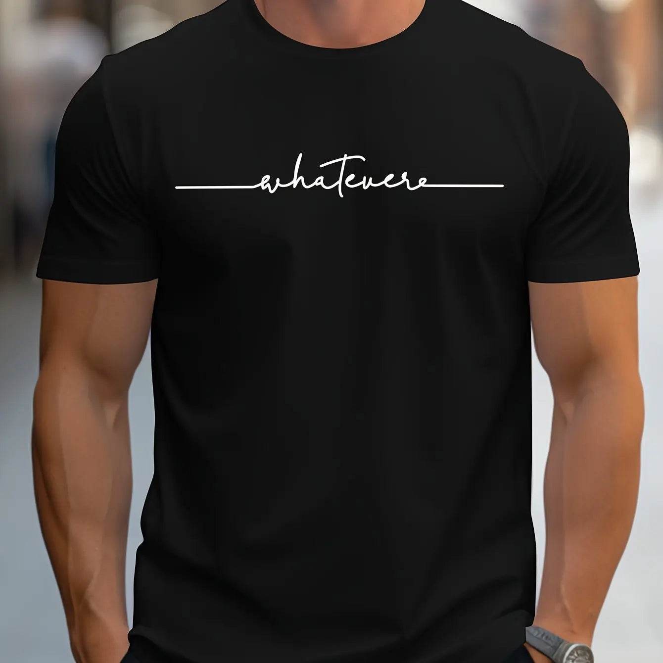 Men's Summer Casual T-Shirt - Lightweight Round Neck Breathable Top - Buy Center US