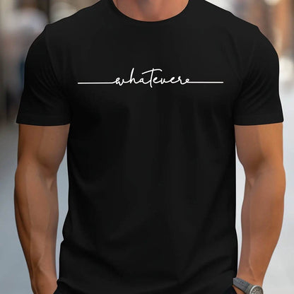 Men's Summer Casual T-Shirt - Lightweight Round Neck Breathable Top - Buy Center US