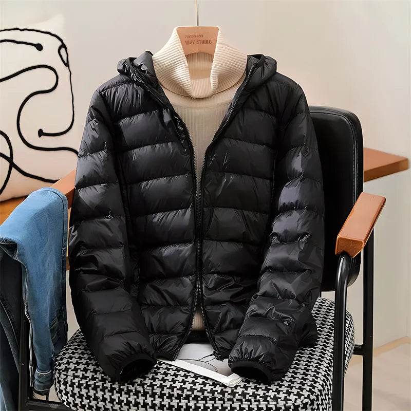 2024 Women's Hooded Puffer Jacket - Ultra Lightweight & Packable - Buy Center US