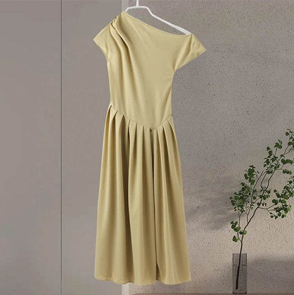 Elegant Long Dress for Women - Sleeveless A-Line Spring Fashion - Buy Center US
