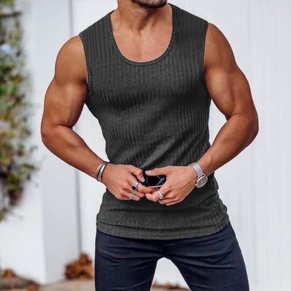 ENUKI Men's Breathable Gym Tank Top - Sleeveless Fitness Vest for Summer - Buy Center US