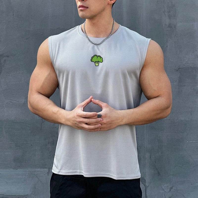 Muscleguys Men's Summer Gym Tank Top - Quick Dry, Loose Fit for Fitness - Buy Center US