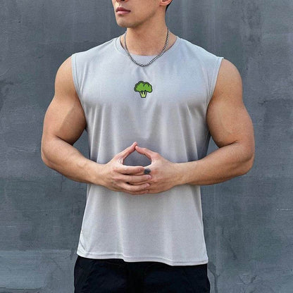Muscleguys Men's Summer Gym Tank Top - Quick Dry, Loose Fit for Fitness - Buy Center US