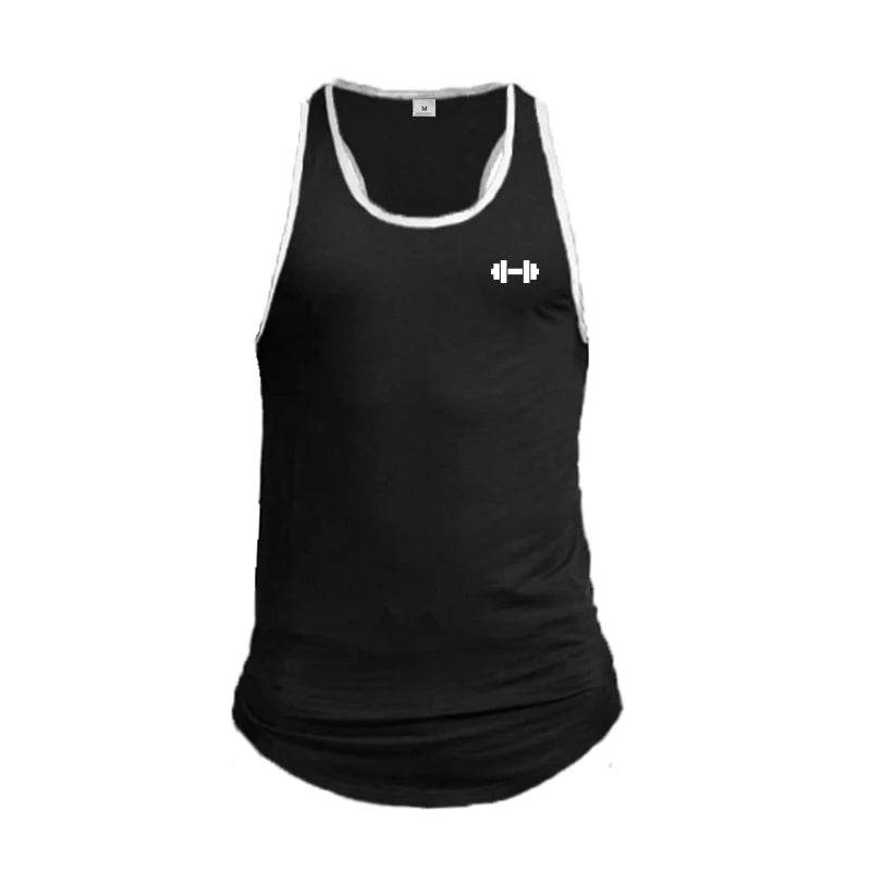 Muscleguys Men's Gym Tank Top - Casual Slim Fit Sleeveless Cotton Shirt - Buy Center US