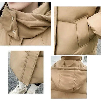 ABRINI Women's Hooded Long Coat - Warm Thicken Casual Parka - Buy Center US