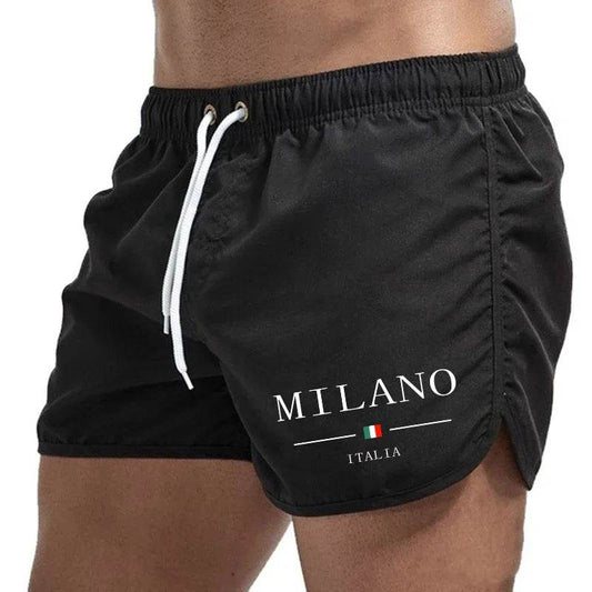 Milan Men's High-Quality Beach Board Shorts - Casual Summer Sports Wear - Buy Center US