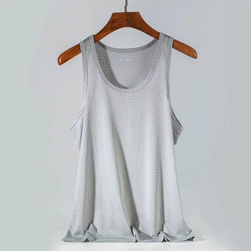 2024 Men's Summer Mesh Tank Tops - Quick-Drying & Breathable Vest - Buy Center US