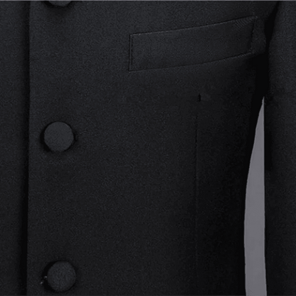 Qj Cinga Men's Stand-up Collar Sequined Blazer - Luxurious Stage Performance Coat - Buy Center US