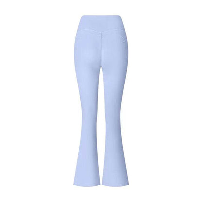 Women's High Waist Flared Leggings - Breathable Yoga Pants for Workouts - Buy Center US