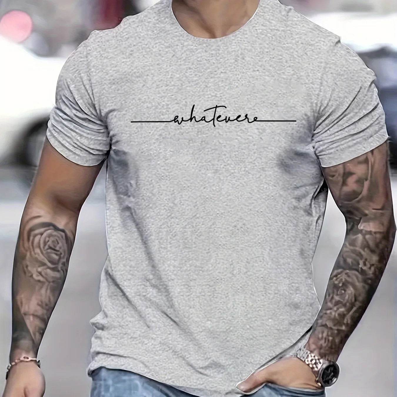 GUILAN Men's Casual Polyester T-Shirt - Lightweight Summer Round Neck - Buy Center US
