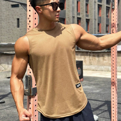 Men’s Breathable Gym Tank Top - Sleeveless Sports Vest for Fitness - Buy Center US
