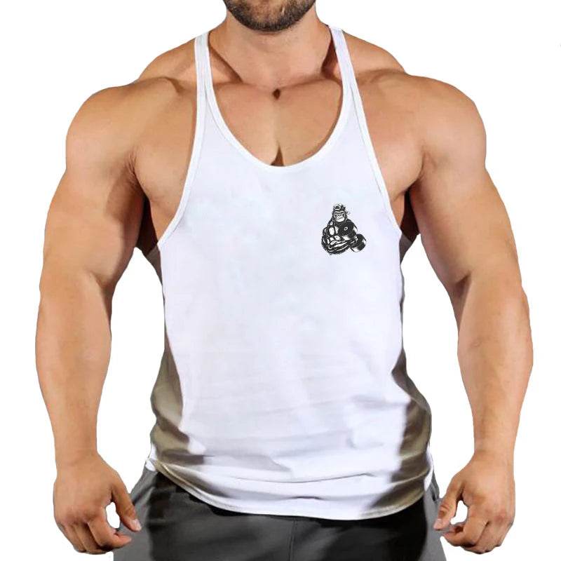 Men's Casual Gym Tank Top - Sleeveless Fitness Vest for All Seasons - Buy Center US