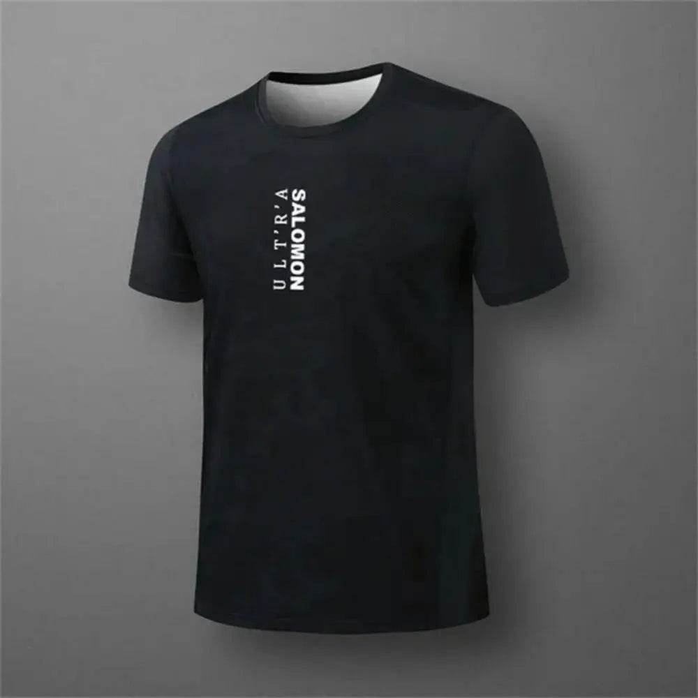Men's Breathable Gradient Printed T-Shirt - Casual Short Sleeve for Summer - Buy Center US