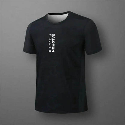 Men's Breathable Gradient Printed T-Shirt - Casual Short Sleeve for Summer - Buy Center US