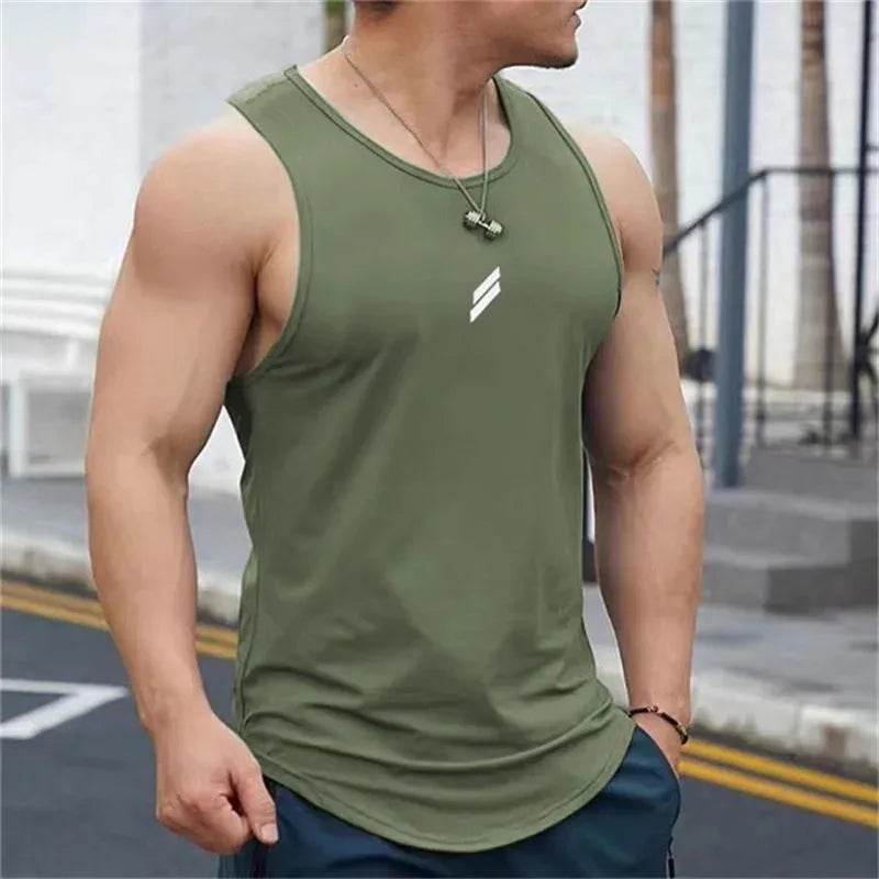 DFKDZG Men's Casual Tank Top - Quick Dry Sleeveless Sports Vest - Buy Center US