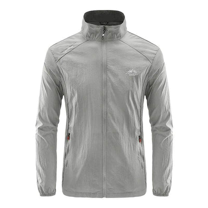 MuLS Men's Summer Windbreaker Jacket - Ultralight Casual Fishing Coat - Buy Center US