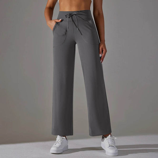 Hamidou Women's High Waist Flare Leggings with Pockets – Yoga & Fitness - Buy Center US