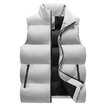 Men’s Winter Vest – Windproof Sleeveless Jacket with Thick Padding - Buy Center US