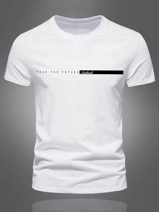 GUILAN Men's Casual Printed T-Shirt - Lightweight & Quick Dry for Summer - Buy Center US