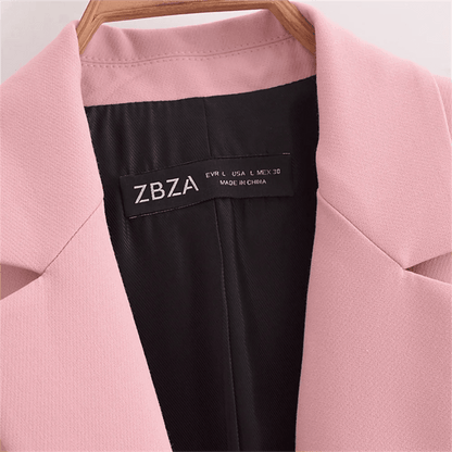 UNIZER Women's Fashion Casual Slimming Coat - Long Sleeve Pockets - Buy Center US