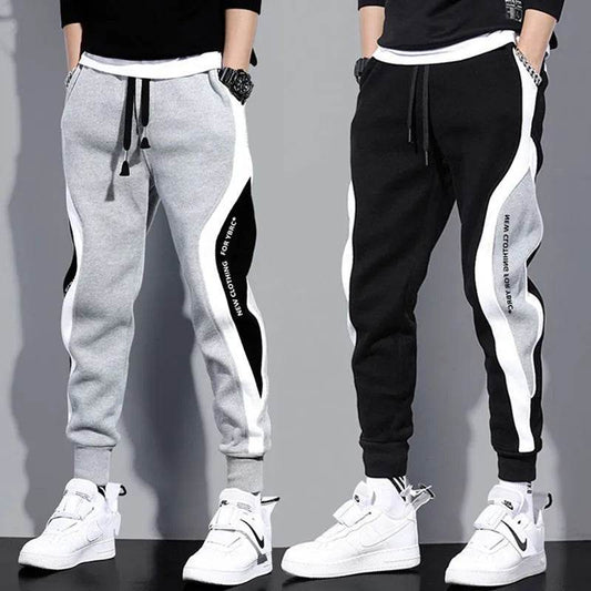 Stylish Black Jogger Pants for Men - Comfortable Hip Hop Casual Trousers - Buy Center US