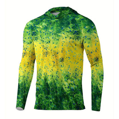 2025 Men's UPF 50+ Sun Protection Hoodie - Quick Dry & Breathable Shirt - Buy Center US