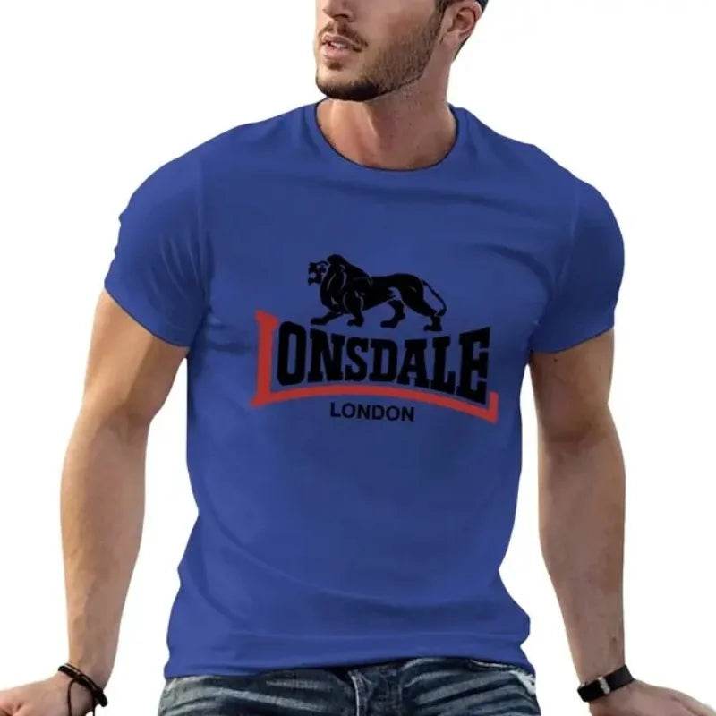 Summer 3D Lion Print T-Shirt for Men - Casual Loose O-Neck Tee - Buy Center US