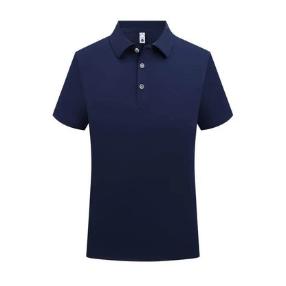 Classic Black Polo T-Shirt for Men - Casual & Breathable Summer Wear - Buy Center US