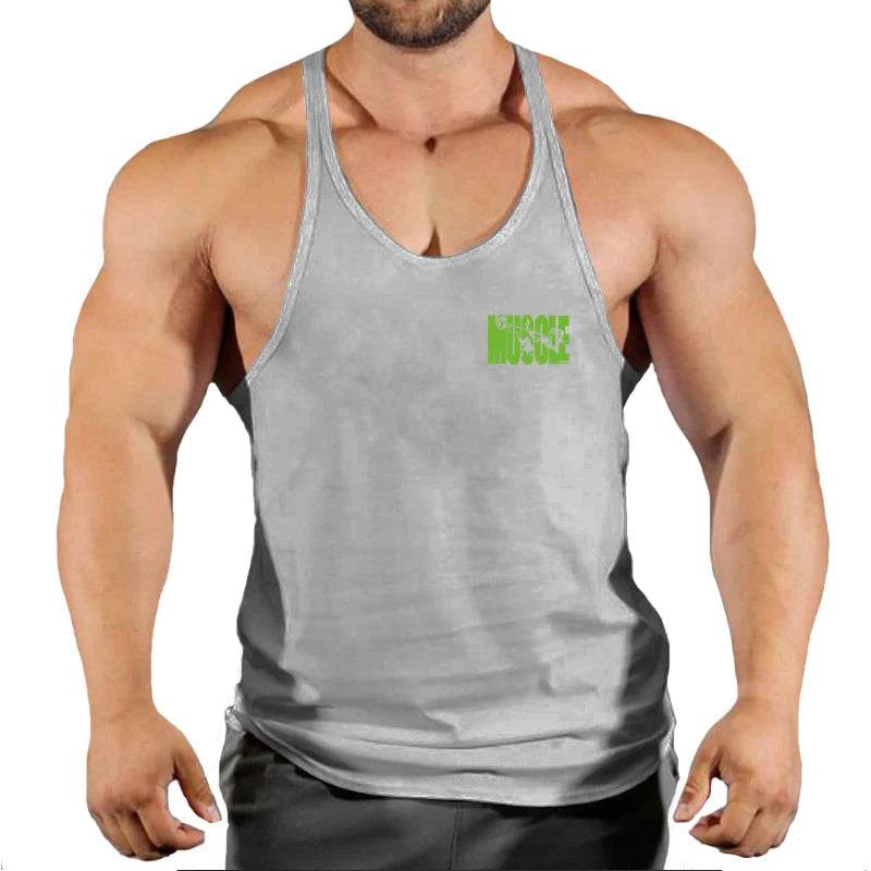 Muscle Guys Cotton Gym Tank Tops - Men's Sleeveless Bodybuilding Undershirt - Buy Center US